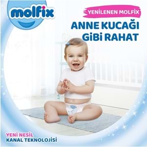 Molfix Bebek Bezi Beden:4 (7-14KG) Maxi 128 Adet Mega Pk