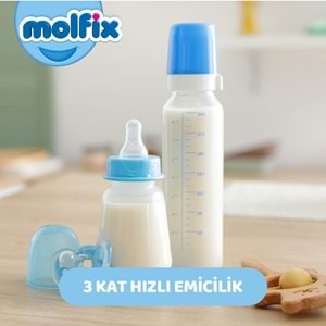 Molfix Bebek Bezi Beden:4 (7-14KG) Maxi 128 Adet Mega Pk
