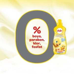 Dalin Çamaşır Deterjanı 1.5LT Bıcı Bıcı Kokulu (Hassas ve Hipoalerjenik Formül)