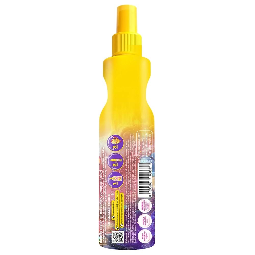 Dalin Kolay Saç Tarama Spreyi 200ML Peri Işıltısı