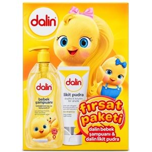 Dalin Bebek Şampuanı 700 ML + Likit Pudra 100 ML Fırsat Paketi