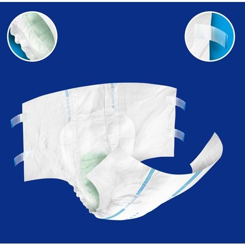 Canped Yetişkin Bezi Bel Bantlı Polietilen M - Orta - Medium 30 Adet Tekli Pk