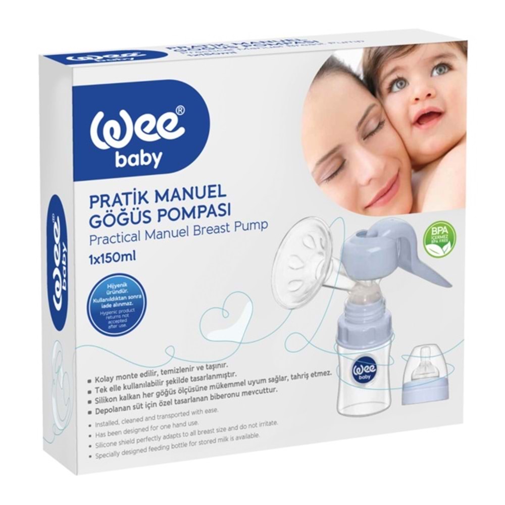 Wee Baby Pratik Manuel Göğüs Pompası (WEE752)
