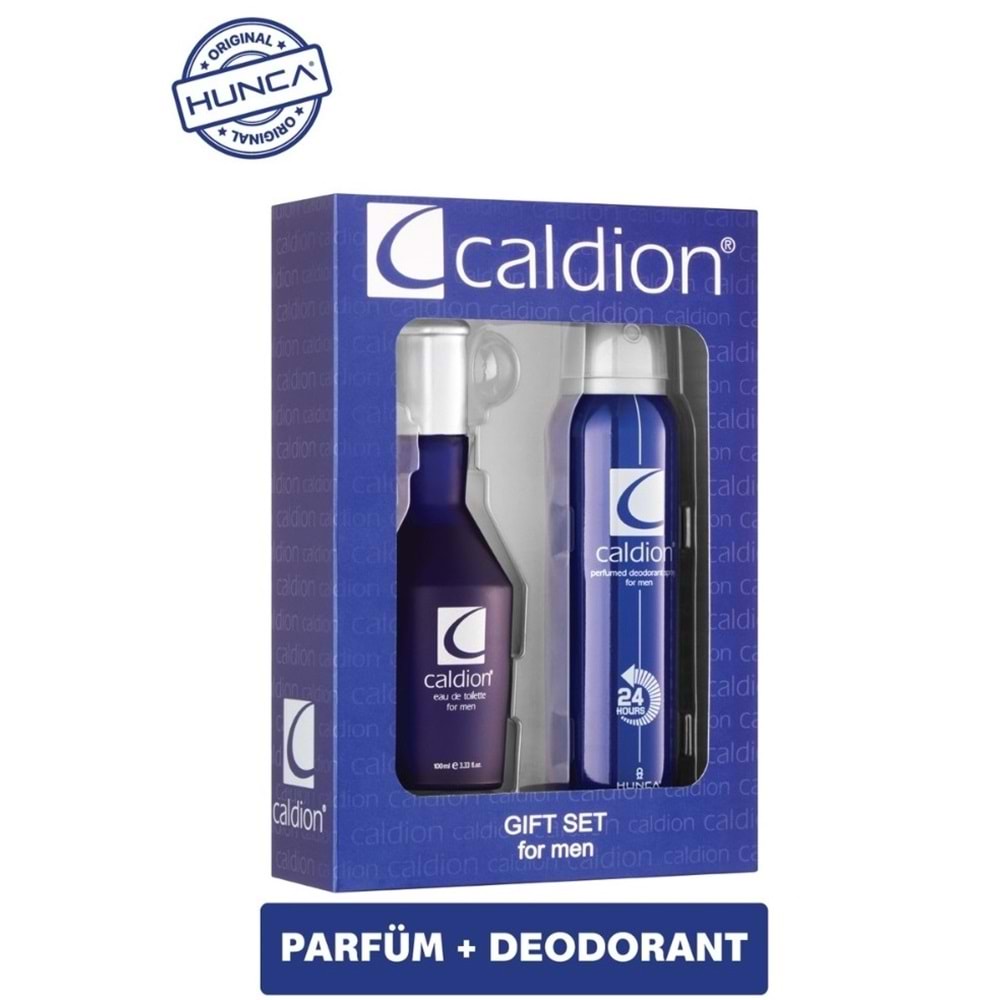 Caldion Parfüm Seti Erkek/ Men 100ML Classic + 150ML Deodorant (Mavi)