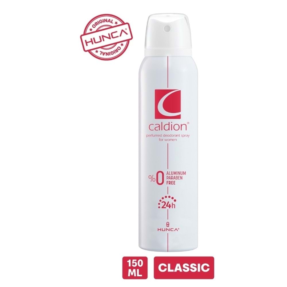 Caldion Parfüm Seti Kadın / For Women 100ML Classic + 150ML Deodorant (Kırmızı)