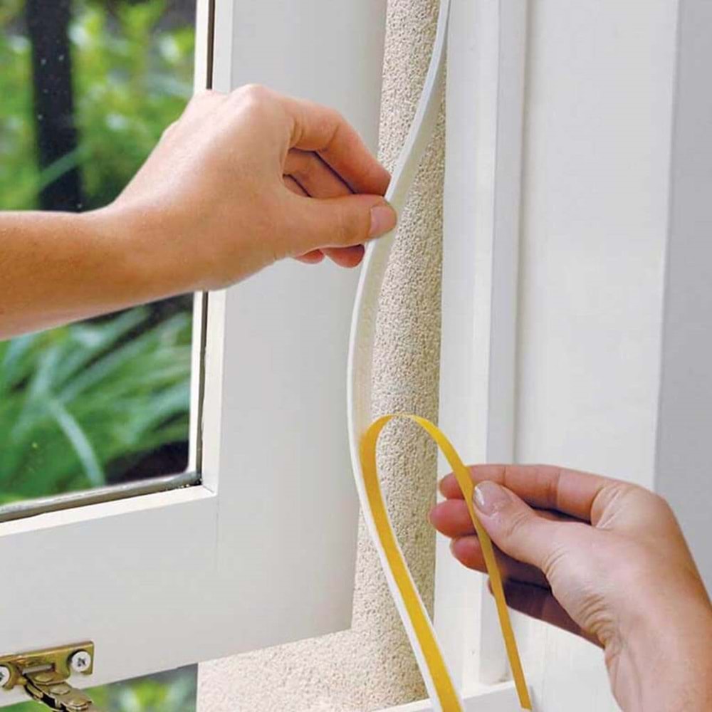 GreenLeaves Süngerli Pencere Bandı 5 Metre