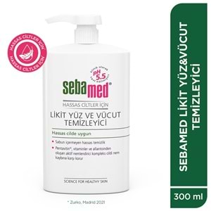 Sebamed Yüz ve Vücut Temizleyici Likit 300 ML (6 Lı Set)
