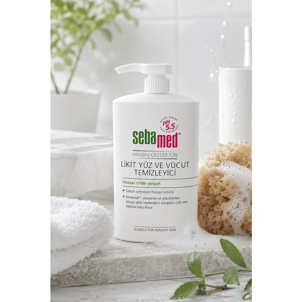Sebamed Yüz ve Vücut Temizleyici Likit 750 ML (3 Lü Set)