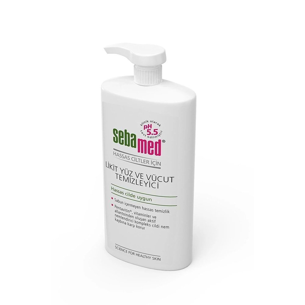 Sebamed Yüz ve Vücut Temizleyici Likit 750 ML (4 Lü Set)