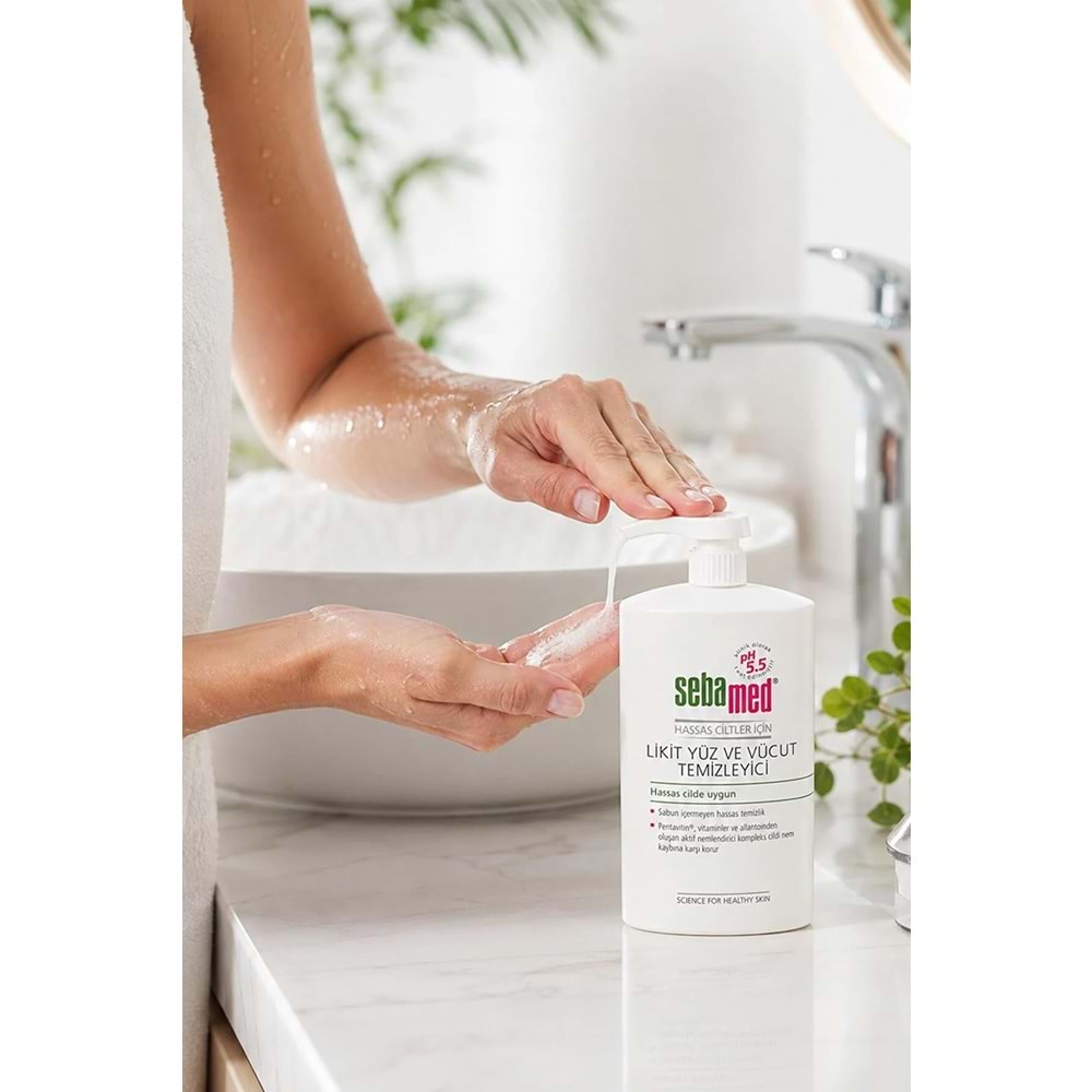 Sebamed Yüz ve Vücut Temizleyici Likit 750 ML (4 Lü Set)
