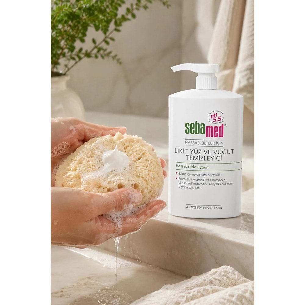 Sebamed Yüz ve Vücut Temizleyici Likit 750 ML (4 Lü Set)