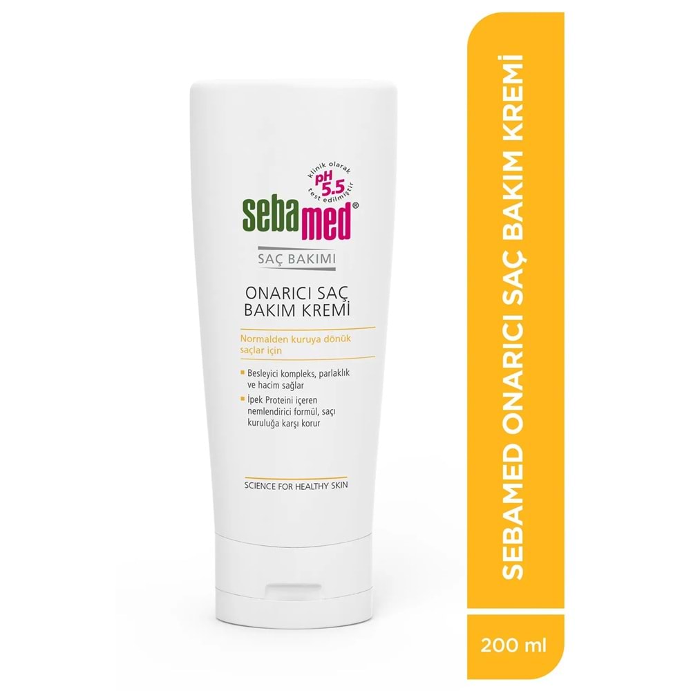 Sebamed Onarıcı Saç Bakım Kremi 200 ML (3 Lü Set)
