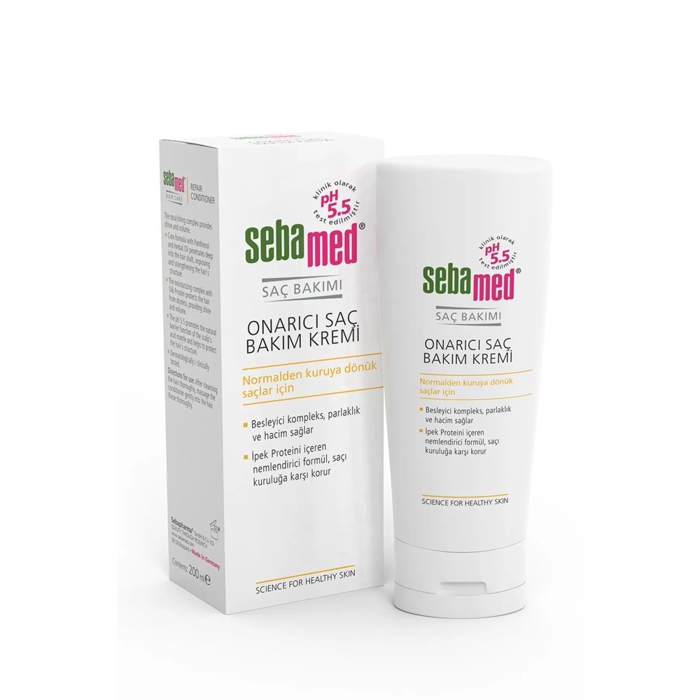 Sebamed Onarıcı Saç Bakım Kremi 200 ML (6 Lı Set)