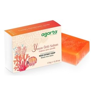 Agarta El Yapımı Doğal Sabun 150GR Yosun Özlü