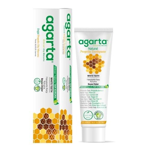 Agarta Doğal Diş Macunu 100ML Propolisli