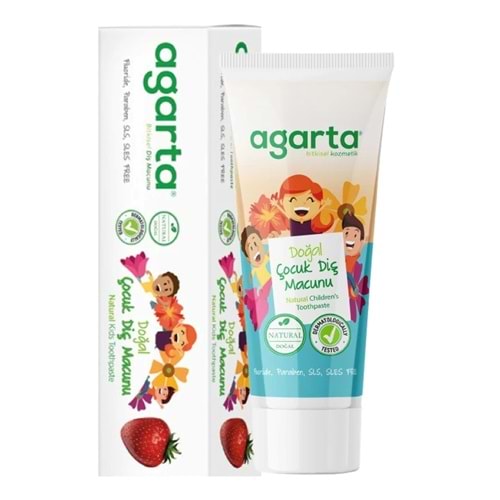 Agarta Doğal Diş Macunu 75ML Çocuk