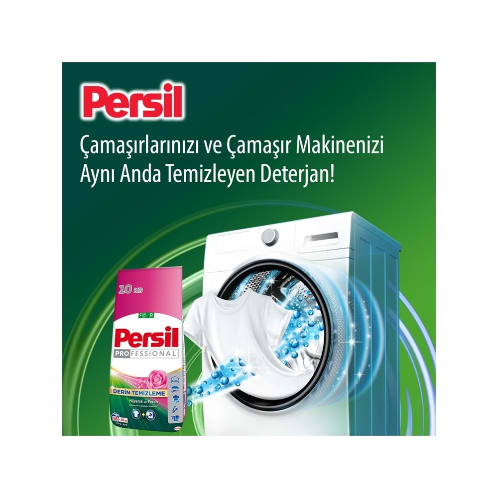 Persil Matik Toz Çamaşır Deterjanı 10KG Gülün Büyüsü (66 Yıkama)