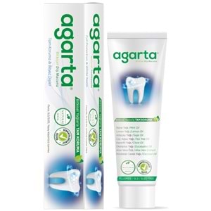 Agarta Doğal Diş Macunu 100ML Bitki Özlü (12 Li Set)