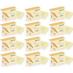 Agarta El Yapımı Doğal Sabun 150GR Pirinç (12 Li Set)