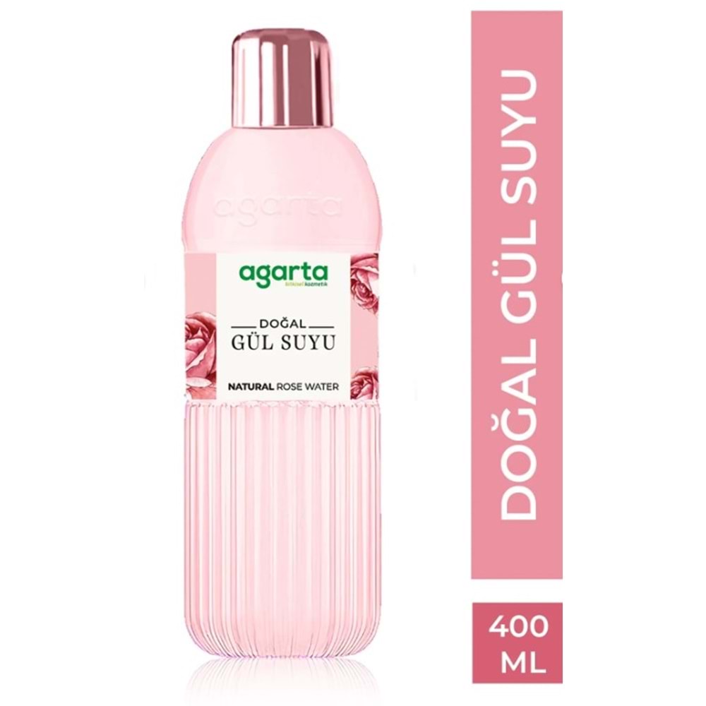 Agarta Doğal Gül Suyu 400ML (9 Lu Set)