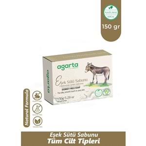 Agarta El Yapımı Doğal Sabun 150GR Eşek Sütü (2 Li Set)