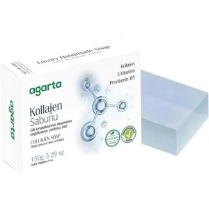 Agarta El Yapımı Doğal Sabun 150GR Kollajen (4 Lü Set)