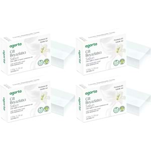Agarta El Yapımı Doğal Sabun 150GR Cilt Beyazlatıcı (4 Lü Set)
