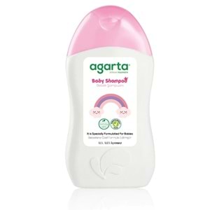 Agarta Doğal Kız Bebek Çocuk Şampuanı Saç ve Vücut 400 ML (4 Lü Set)