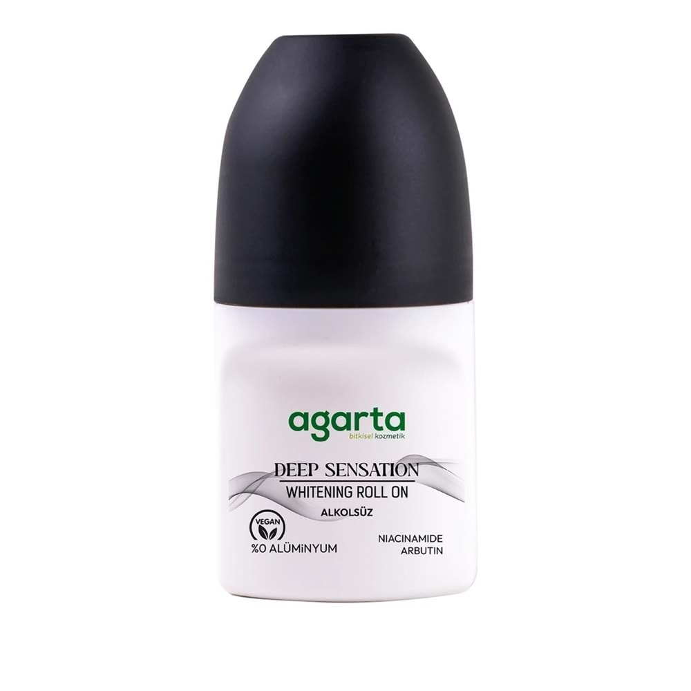 Agarta Roll-On Erkek 50 ML Patchoulı Deep Sensatıon (24 Saat Etkili Ter Kokusu Önleyici) (4 Lü Set)