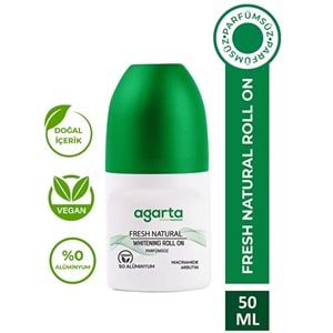 Agarta Roll-On Kadın 50 ML (Fresh Flower-Lycıa-Patchoulı Deep-Sensatıon-Natural) (15 Li Karma Set)