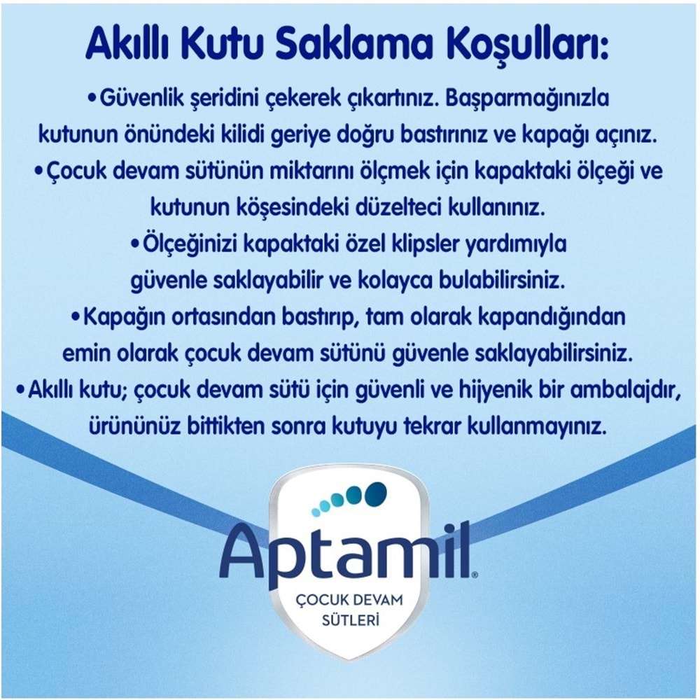 Nutrıcıa Aptamil Pronutra 800GR Devam Sütü No:4 (1-2 Yaş) (4 Lü Set)