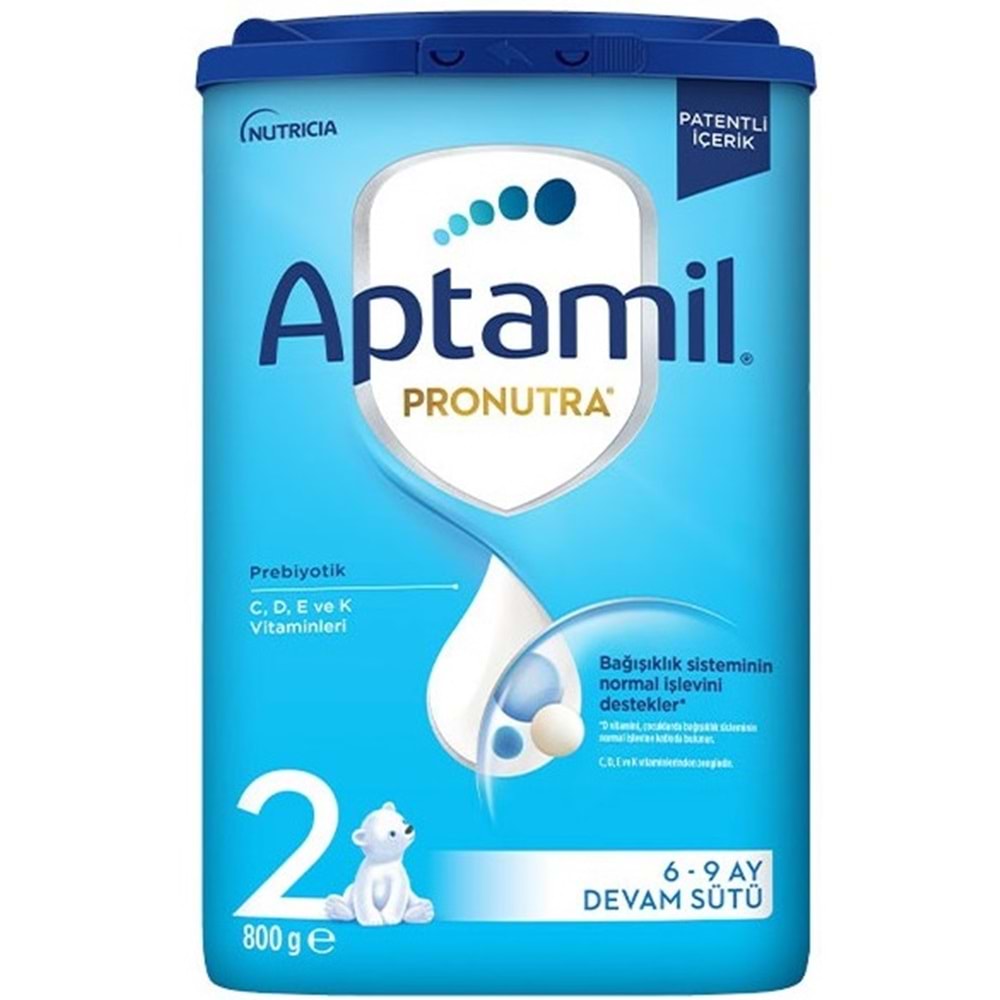 Nutrıcıa Aptamil Pronutra 800GR Devam Sütü No:2 (6-12 Ay) (2 Li Set)