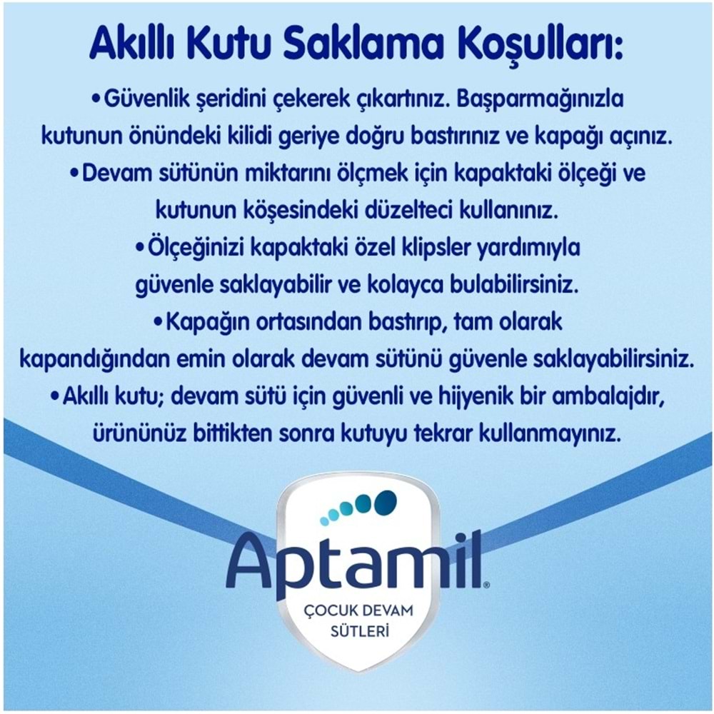 Nutrıcıa Aptamil Pronutra 800GR Devam Sütü No:2 (6-12 Ay) (4 Lü Set)