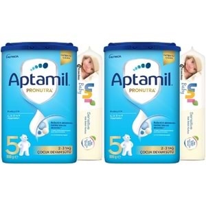 Nutrıcıa Aptamil Pronutra 800GR Devam Sütü No:5 (2-3 Yaş) + Islak Mendil Hediye (2 Li Set)