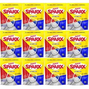Asperox Sparx Diamond Bulaşık Makinesi Deterjanı Kapsül Tablet Hepsi 1 Arada 720 Adet (12PK*60)