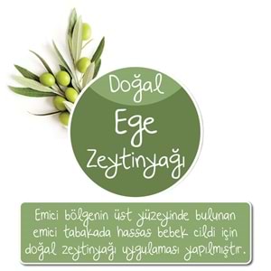 Baby Turco Bebek Bezi Doğadan Beden:4 (8-14Kg) Maxi 90 Adet Jumbo Fırsat Pk