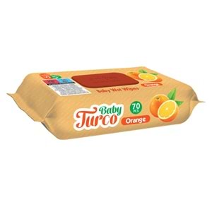 Baby Turco Islak Havlu Mendil 70 Yaprak Karma 36 Lı Set (Leylak-Lavanta-Limon-Portakal) Plst Kapak