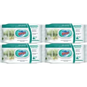 Bingo Clean Yüzey Temizlik Havlusu 96 Yaprak Sevilen Kokular Ferah Evim (4 Lü Set) 384 Yaprak