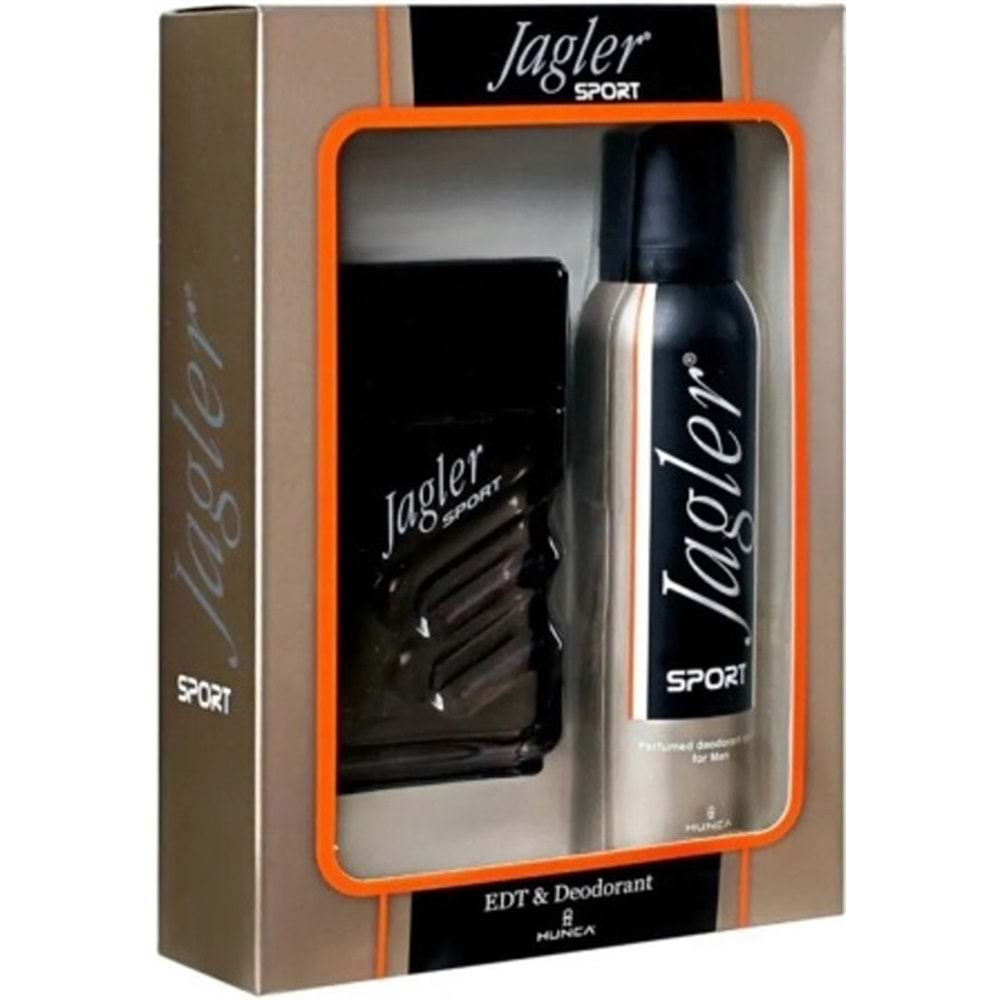 Caldion Parfüm Seti Kadın 100ML Classic & Jagler Erkek 90ML Sport + Deodorant (Karma 2 Li Set)