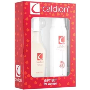 Caldion Parfüm Seti Kadın 100ML Classic & Jagler Erkek 90ML Sport + Deodorant (Karma 2 Li Set)