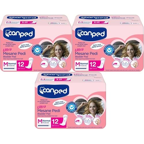 Canped Mesane Pedi Ultra M - Medium - Orta 36 Adet (3PK*12)