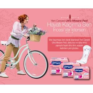 Canped Mesane Pedi Ultra L - Large - Büyük - Yoğun 240 Adet (24PK*10)