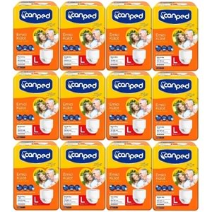 Canped Emici Külot Hasta Yetişkin Bezi XL - Ekstra Büyük - Extra Large 96 Adet