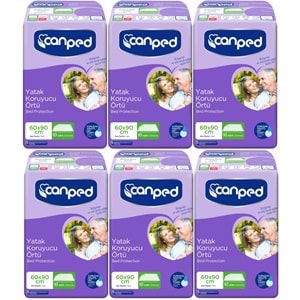Canped Hasta Yatak Koruyucu Örtü 60*90CM 60 Adet (6PK*10)