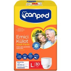 Canped Emici Külot Hasta Bezi L - Large - Büyük 60 Adet Büyük (2PK*30)