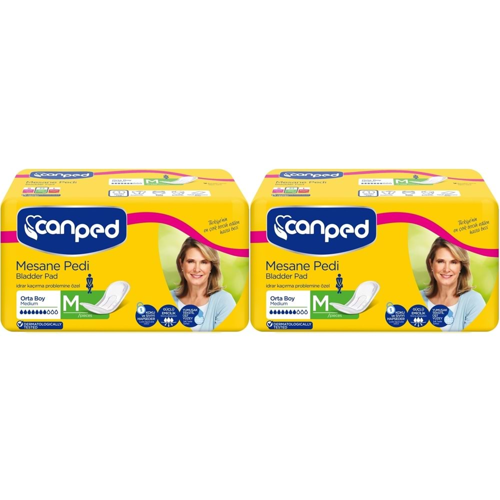 Canped Mesane Pedi Klasik M - Orta - Medium Boy 20 Adet