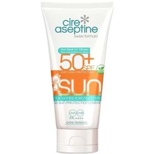 Cire Aseptine Sun Güneş Koruyucu Kremi Çocuk 50+ SPF 150 ML (6 Lı Set)