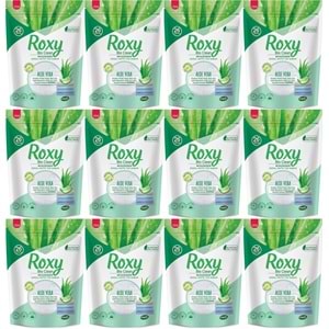 Dalan Roxy Bio Clean Matik Sabun Tozu 800GR Aloe Vera (12 Li Set) (312 Yıkama)