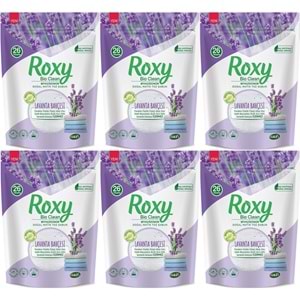 Dalan Roxy Bio Clean Matik Sabun Tozu 800GR Lavanta Bahçesi (6 Lı Set) (156 Yıkama)