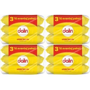Dalin Islak Havlu Mendil Klasik 56 Yaprak 12 Li Set (672 Yaprak)